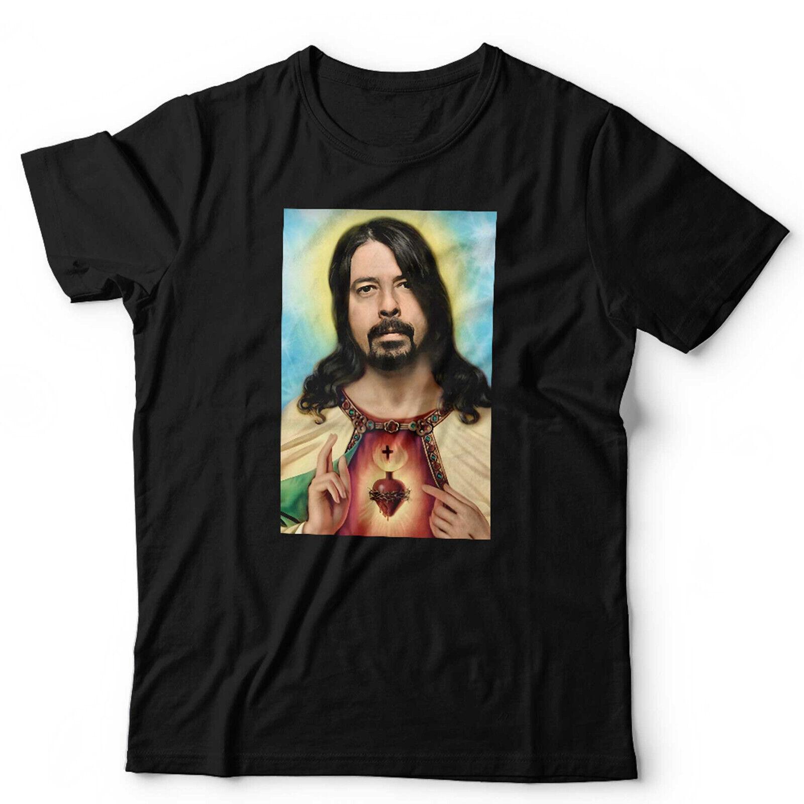 Dave Grohl Tshirt NEW Jesus Unisex and Vintage Retro Rock Funny Parody M