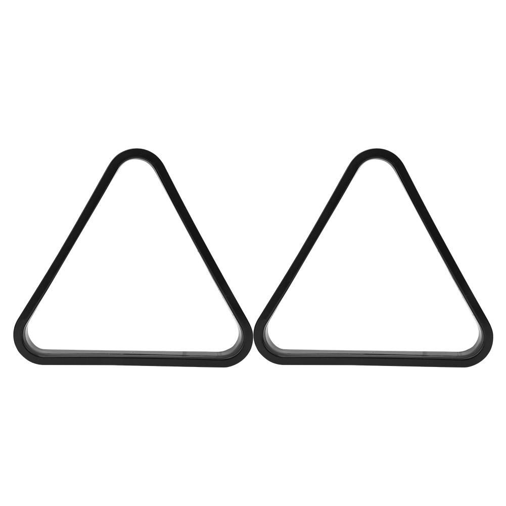 2PCS Plastic Professional Billiards Triangular Frame Snooker Balls Rack Sports Supplies AccessoriesAmerican