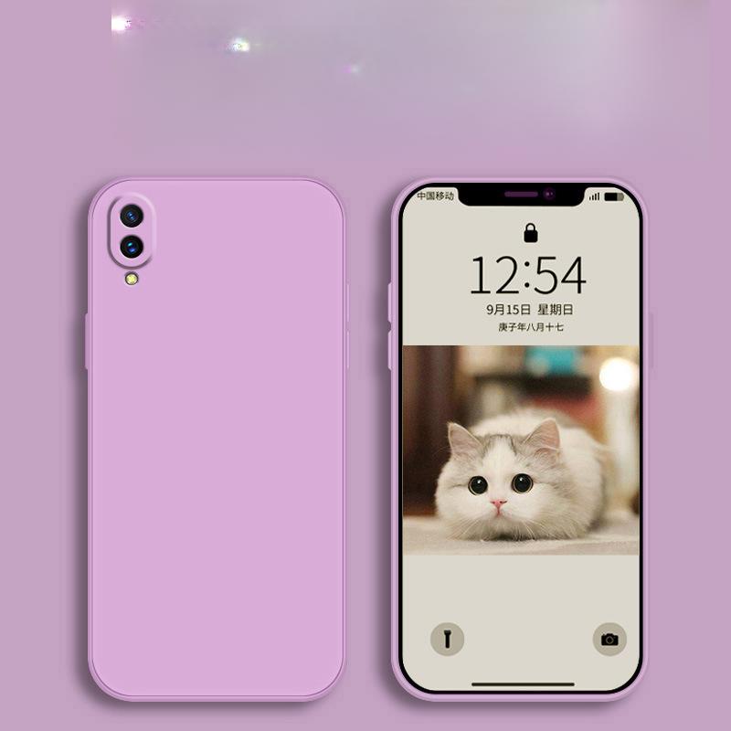 Applicable To Vivox23 Fantasy Color Version Mobile Phone Case Protection Case Liquid Soft Silicone Full-inclusive Anti-fall Case for Men and Women