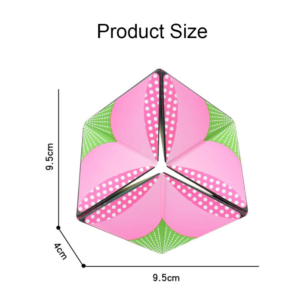 Infinity Flip Magic Cube Děti Dospělý Dekompresní hračka Puzzle Nástroj pro uvolnění stresu Neomezený tvar Kognitivní produkt