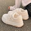 Milk fufu little white shoes women's 2025 autumn new student versatile chic shoes women's thick baseplate shoes