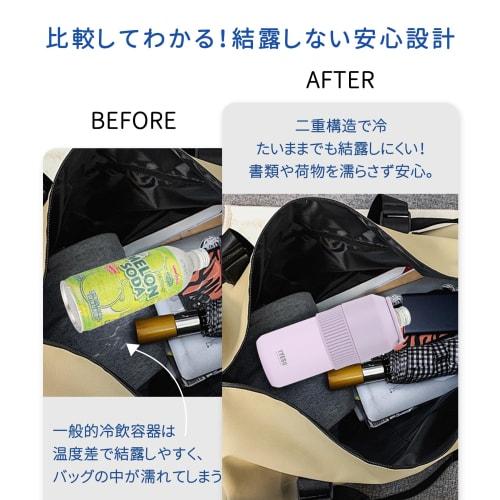 TYESO Vacuum Insulated Water Bottle Holder, Foldable, Holds 350ml, 500ml, and 680ml Bottles, Suitable for Outdoors, Travel, and Office Use, 6 Colors