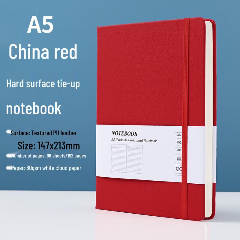A5 Custom Strap Diary Notebook with Logo in Gift Box