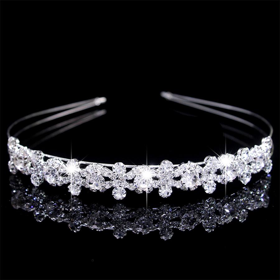 New Korean Exquisite Princess Crystal multilayer Headband Children Girls Love Bride Prom Wedding Party Accessories Jewelry Gifts