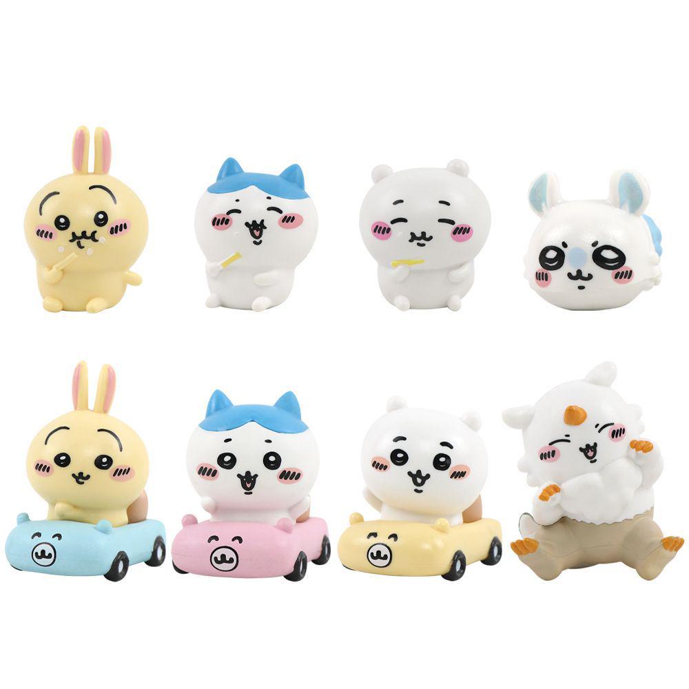 Chiikawa Friends 3: Usagi Bunny Playset Car Figurine Blind Box Gift