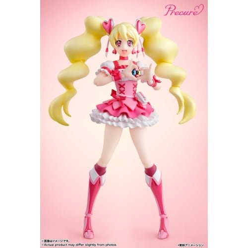 TAMASHII NATIONS S.H.Figuarts Fresh Pretty Cure! Cure Peach -Precure Character Designer's Edition- Approx. 135mm ABS & PVC Painted Movable Figure