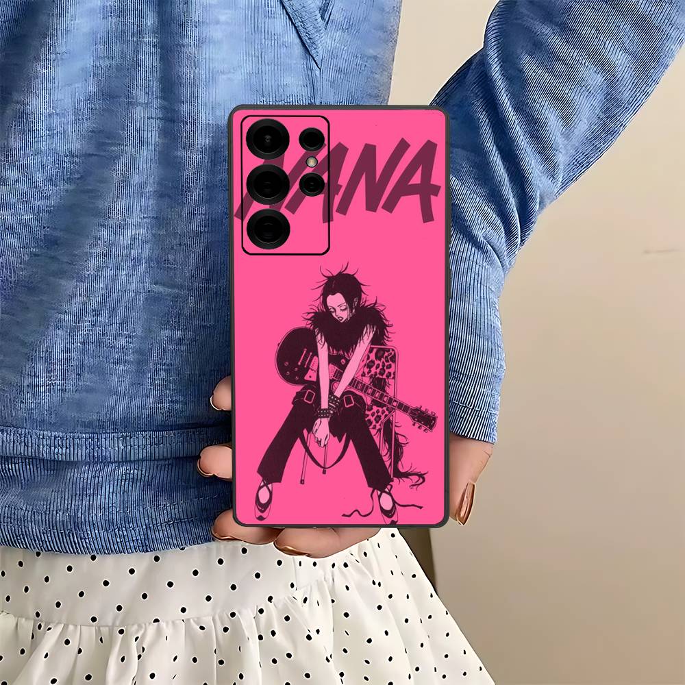 Anime Cool Nana Osaki Phone Case For Samsung S 24 fe 25 Ultra plus 20 lite 21 30 22 23 24 22 Ultra 5G Fundas