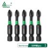 "Green Forest High-Impact Magnetic Cross Hand Drill Set with German-Imported Screwdriver Bits"