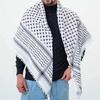 Desert Shemagh Scarf for Outdoor High Absorb Arab Headscarf Traditional Keffiyeh Bandana Arabian Scarf Head Covering