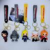 Creative Cartoon Steel Alchemist Doll Keychain Bag Car Keychain Wholesale Y2k Fashion Toys Anime Cartoon Cute Personalized Gifts
