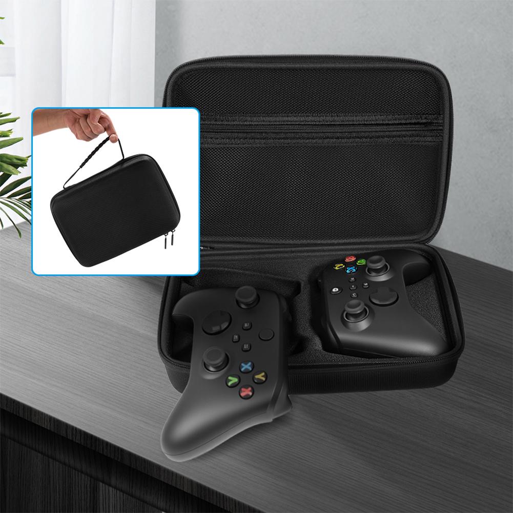 For Xbox Series X/S Wireless Controllers Storage Bag EVA Portable Shockproof Protective Case Carrying Bag Protective Pouch