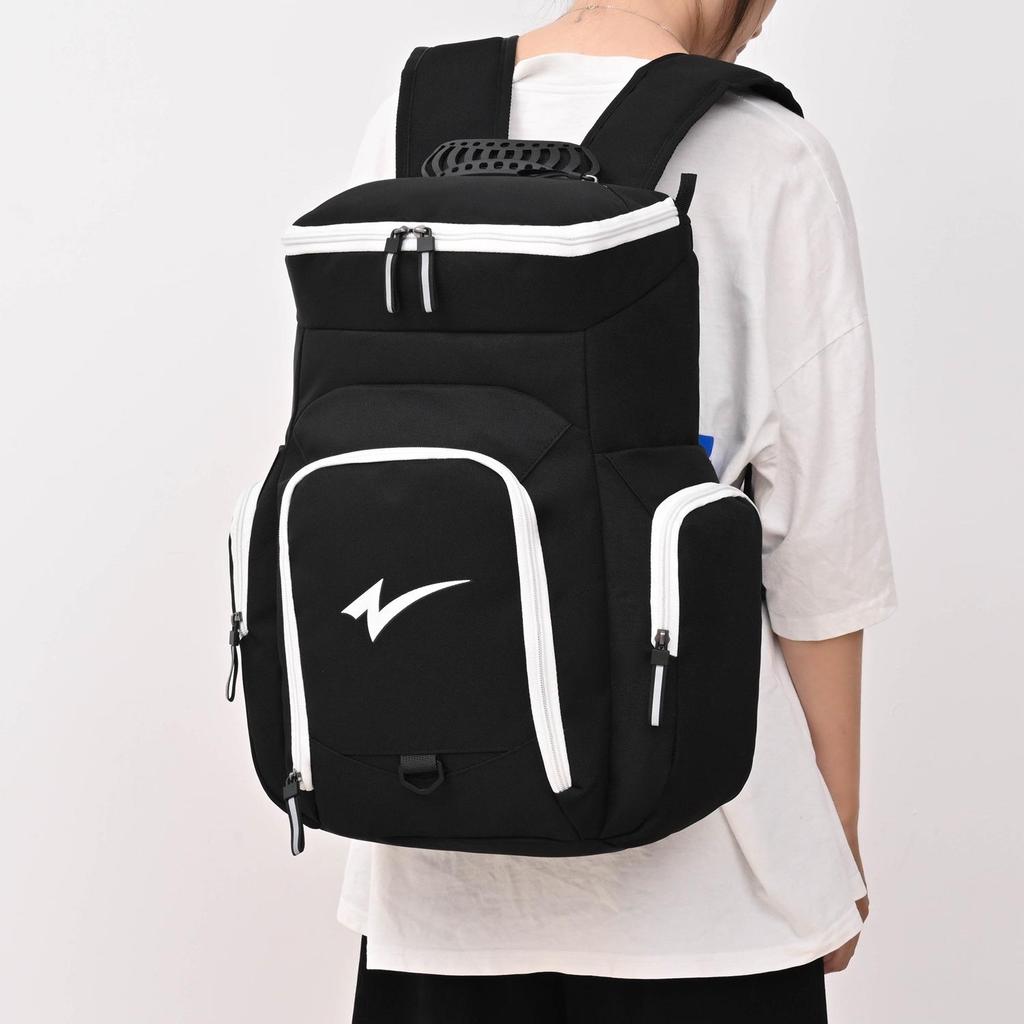 Large Capacity Unisex Sports Backpack - Lightweight, Multi-pocket Shoulder Bag for Basketball and Fitness Travel