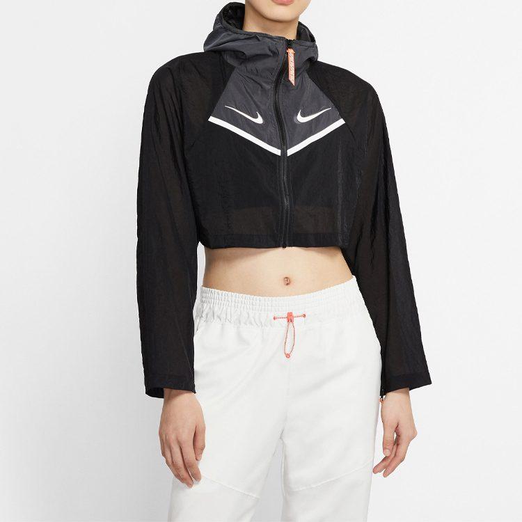 Nike Jackets Women's Black Hooded Thin Other CT0765-010