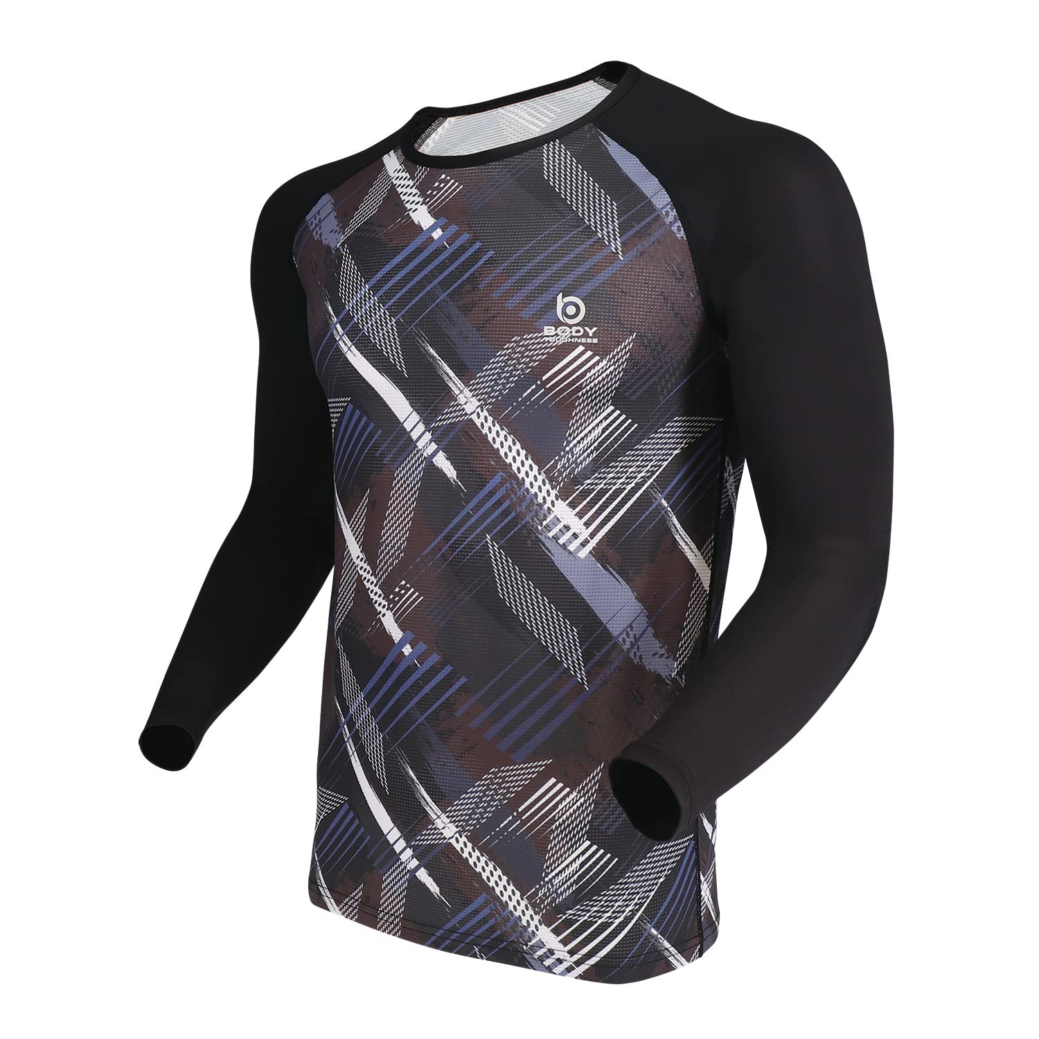 

Перчатки Otafuku Летнее нижнее белье Лонгслив с круглым вырезом Сублимационная печать Компрессионное Дезодорирующее Влагоотводящее Быстросохнущее Слэш-серый Размер LL [Сетка]