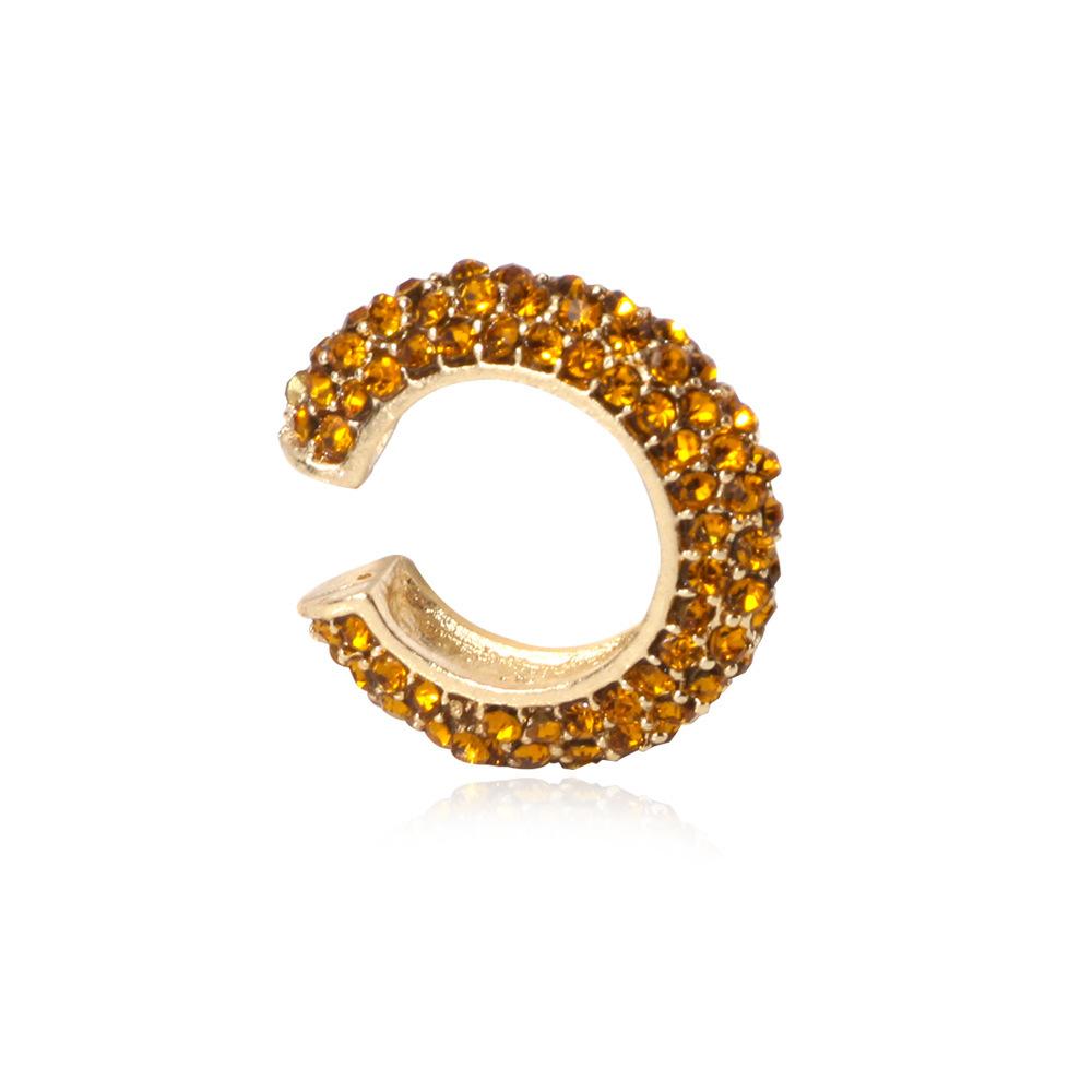 

Geometric Alloy Highquality Stud Earrings With Trendy Urban Style жовтий