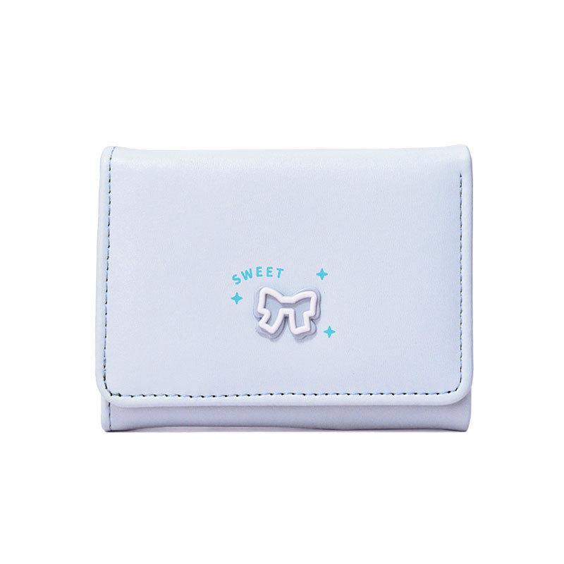 2025 New Women's Wallet Women's High-end Short Student Card Bag Ins Wallet Change Bag