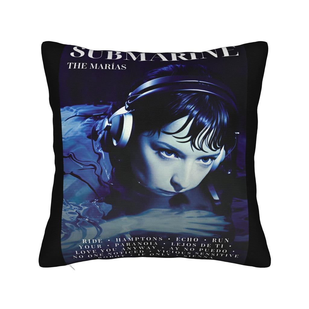 THE MARIAS SUBMARINE band Pillowcases Morden Pillow Case For Sofa Couch Bed Living Room Soft Pillow Cover