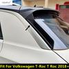 Bakruta Spoilerpanel Sekvens Dekoration Skydd Trim För Volkswagen T-Roc T Roc 2018 - 2024 ABS Svart Tillbehör Exteriör