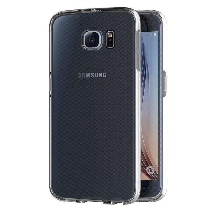 Hülle - Phonillico - Samsung Galaxy S6 EDGE PLUS - Weiches Silikon - Ultra Slim - Transparent
