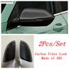 Für Hyundai KONA 2025 2026 ABS Auto Kohlefaser Tür Seitenflügel Rückspiegel Schutzabdeckung Zierleisten Zubehör Exterieur Kit