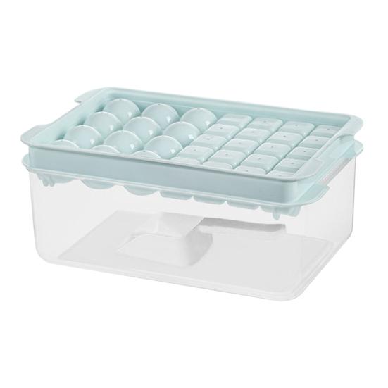 Ice Tray Set with Lid Ice Ice Shovels BPA Free Bin Cube Tray for