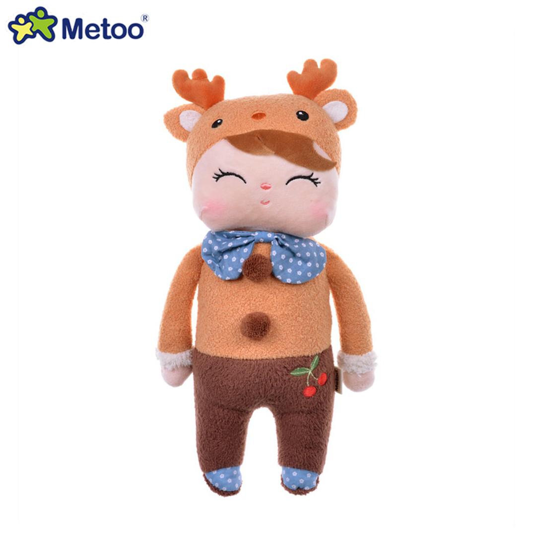 

Original Metoo Dream Bunny Angela13-inch Plush Doll Girly Adorable Stuffed Playthings Birth Date Gifts Designed For Children Infant 34CM оленевий