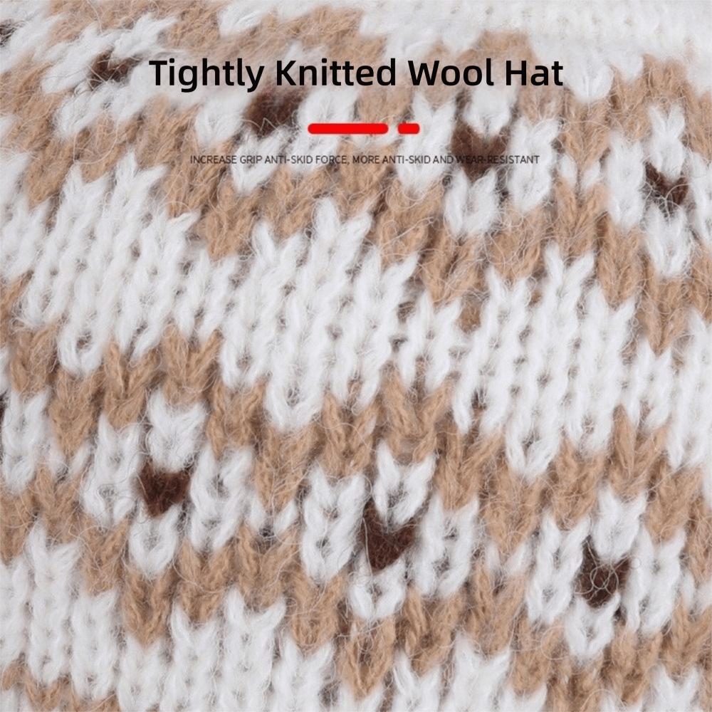 Cold Protection Ear Protection Hat Windproof Warm Hat Casual Pullover Cap Outdoor Sports