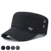 Women's Daily Eagle Decor Basic Style Air Hole Military Cap