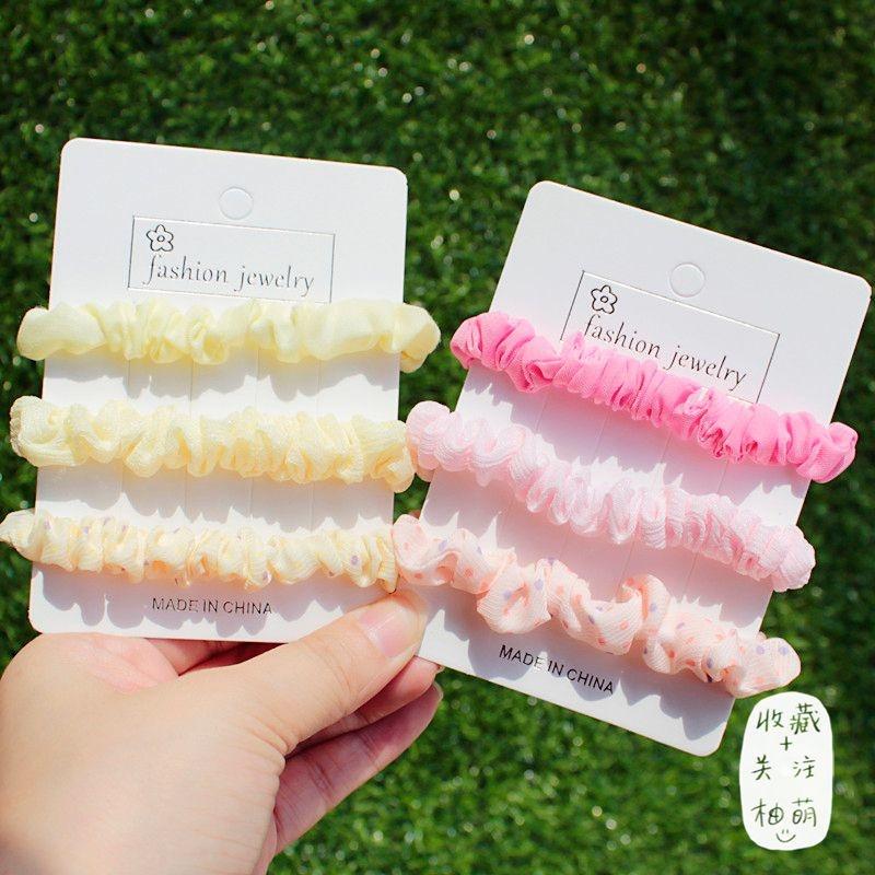 Student children Women Girls Simple Basic Elastic Hair Bands Headband Nylon Elastic Hair Band Headwear Hair Accessories Gift