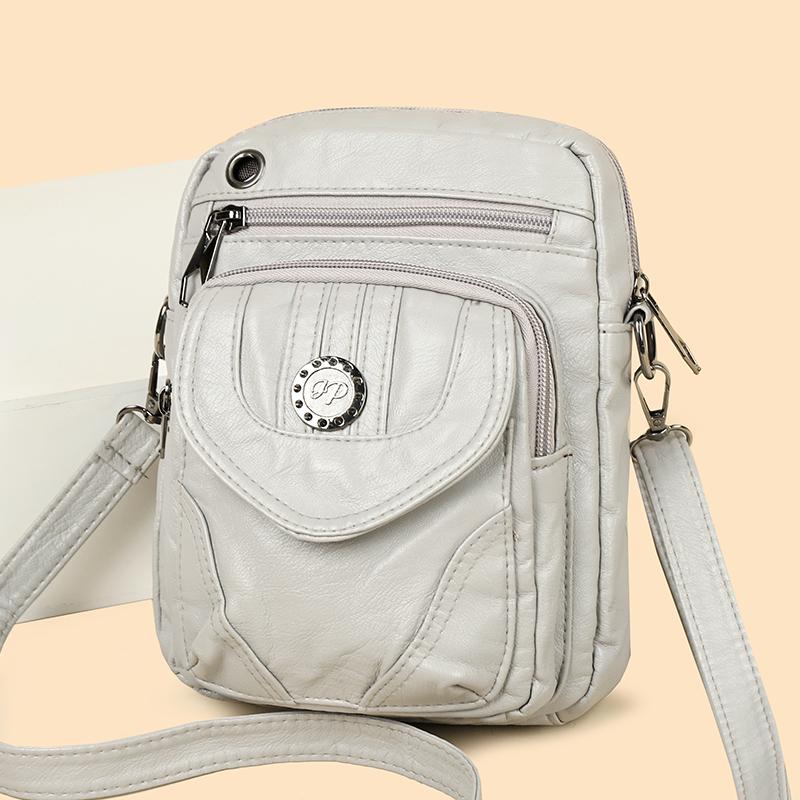 Crossbody Bag Women's Mobile Phone Bag Shoulder Bag Retro Small Square Bag