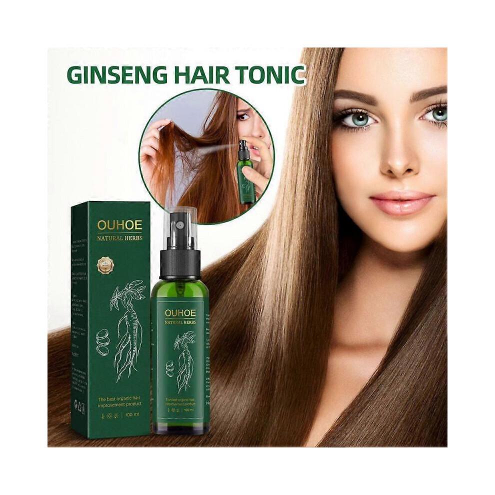3pcs Ginseng Hair Tonic Stimulates Essential Spray  for Anti Hair Loss Hair Growth Nourishment Scalp Hair Follicles Care