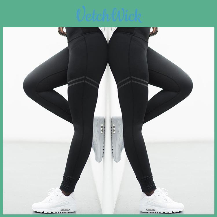 Women High Waist Yoga Fitness Leggings Pants With Stretchable Fabric For Comfortable Gym And Running Performance