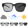 Polarized Women  Men  Photochromic Sunglasses Sunshade Eyewear UV Protection Big Frame Glasses Fashion Classic Outdoor Travel Glasses