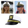 Adjustable Sea Captain Hat Sailors Hat Unisex Maritime Hat Stylish Seafaring Hat Costume Accessory Unisex