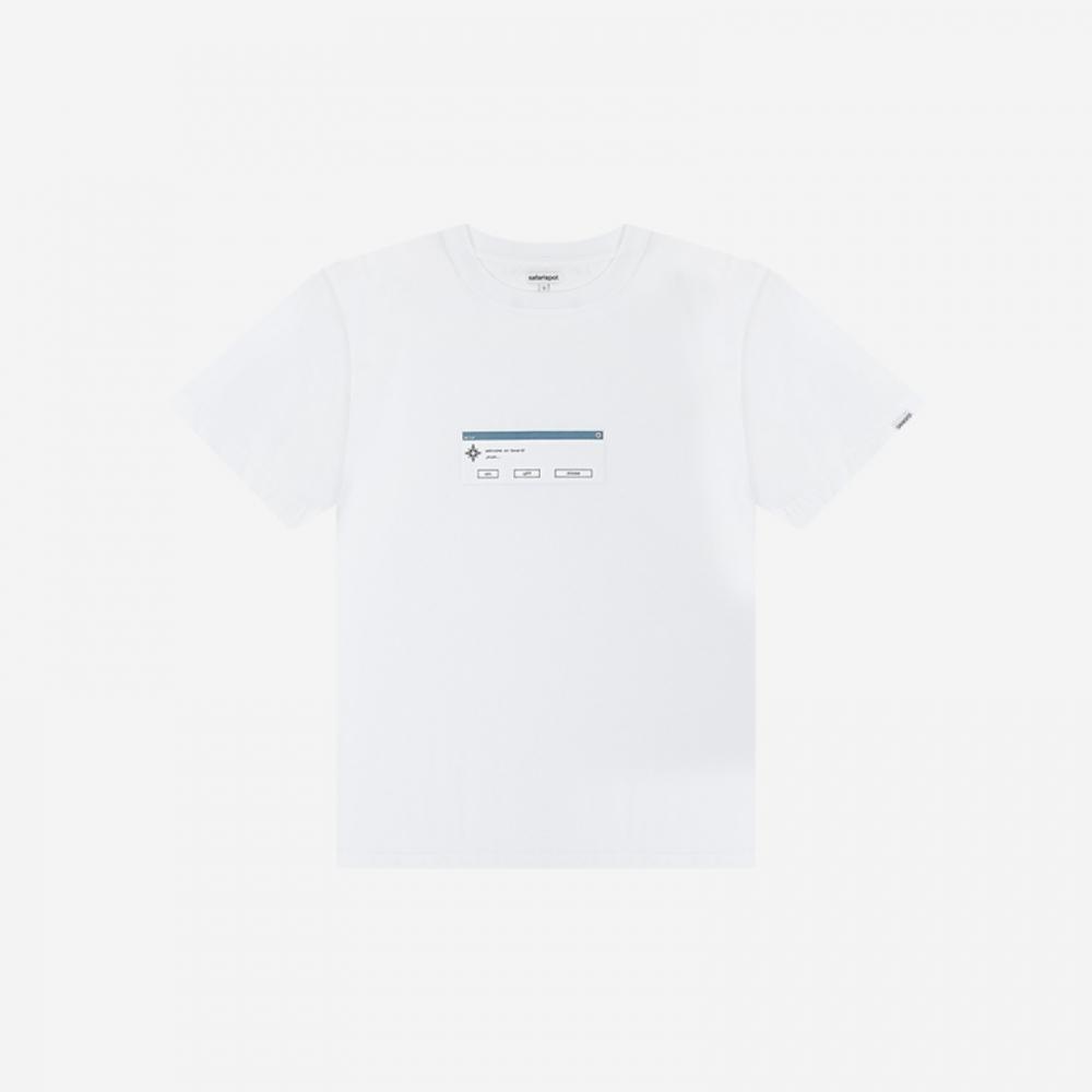 Корпорация JinAhon Квон Джин А Футболка Safarispot Белый B.SIZE2