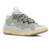 Men's and Women's Leather Patchwork Lace-up Sport Casual Shoes, Retro Style Sneakers
