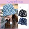 Cowboy Style Bucket Hat For Women With Sunshade And Windproof Features For Casual Summer Wear