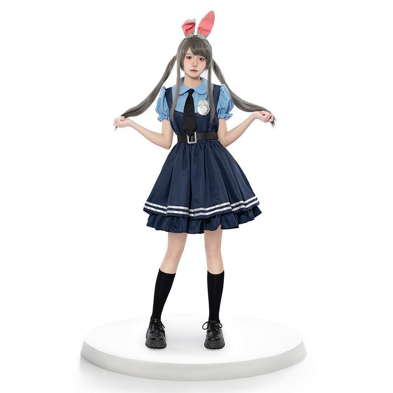 The new cos clothes are real shots of crazy animal city cos judy judy rabbit cos full set of anthropomorphic clothes