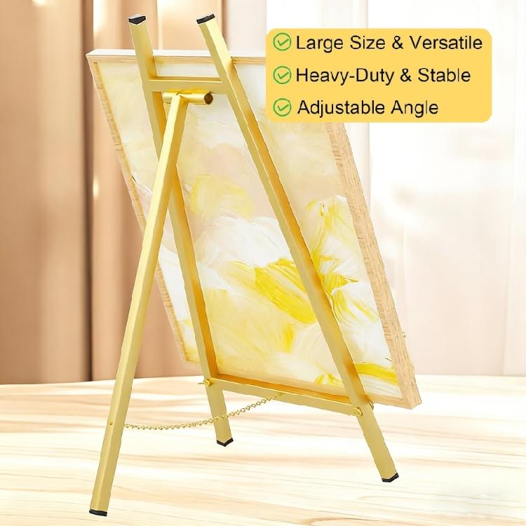 Desktop Drawing Easel Tripod Easel Adjustable Foldable Metal Art Easel With Stable Tripod Support Ideal For Students