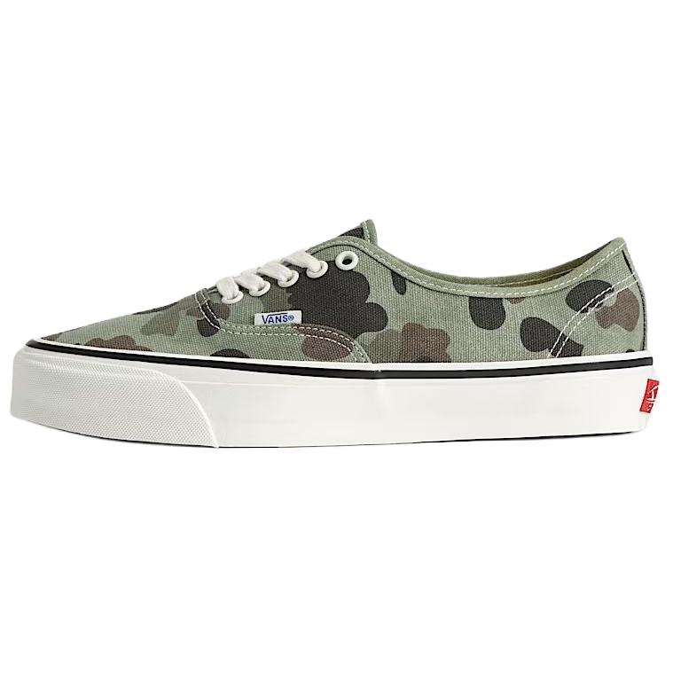 Vans Premium Authentic Низкие Скейтбордические Кроссовки Унисекс Зеленый Камуфляж VN000EBNCX3 40.5