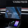 Car Rear Center Control Touch Screen Protective Film Tempered Glass Film Protector for Tesla Model 3 Highland Model Y Juniper 2025