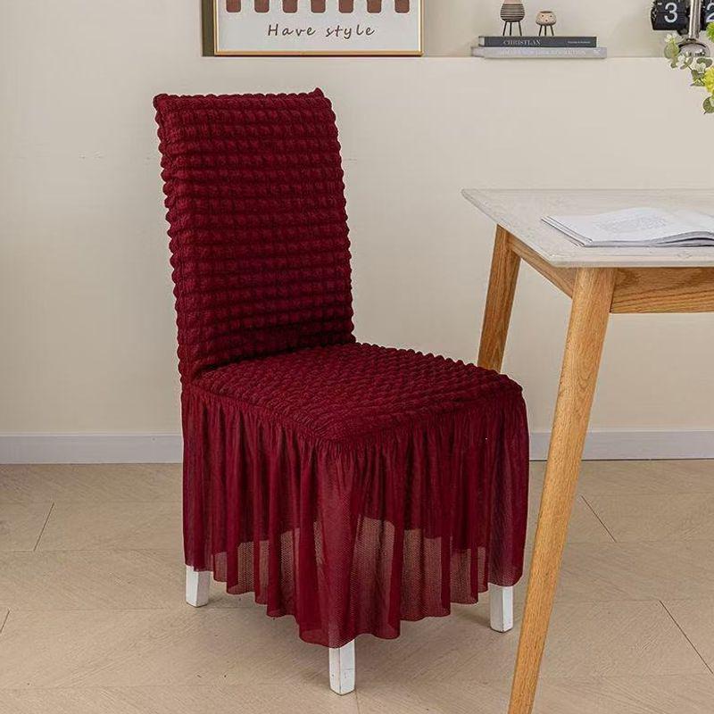 Universal Elastic Chair and Stool Cover Set for Hotels