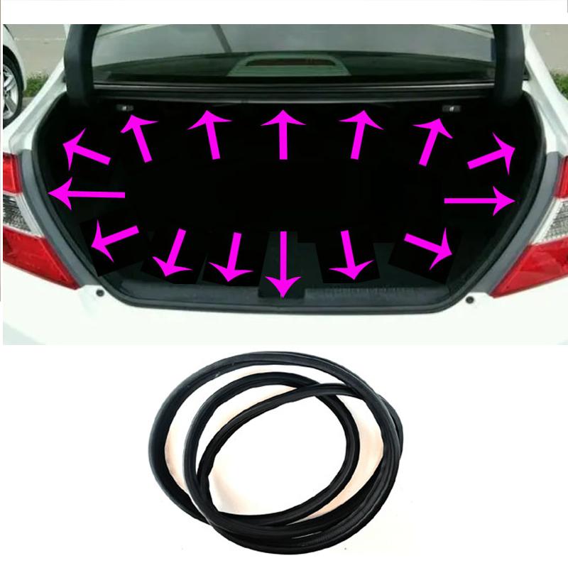 Auto Rear Trunk Frame Rubber Seal Sealing Strip Waterproof for Honda Civic 2006 2007 2008 2009 2010 2011 8th