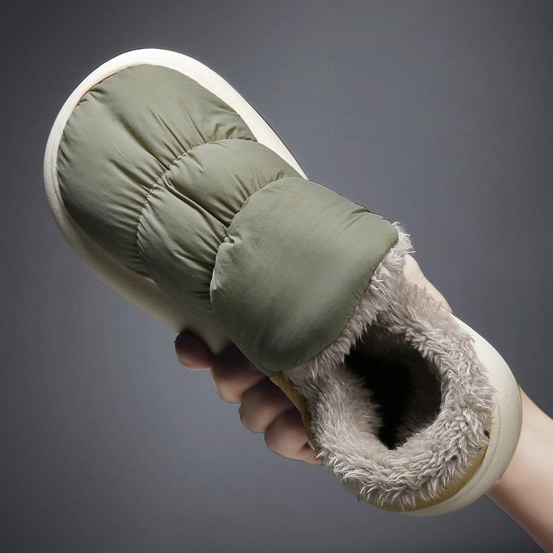 

Сапоги для родителей и детей, зимние ботинки на каблуке, детская хлопковая обувь, зимняя обувь для мальчиков, домашняя обувь для отдыха на природе, бархатная теплая хлопковая мужская обувь, модная обувь для женщин 45 светло-зеленый