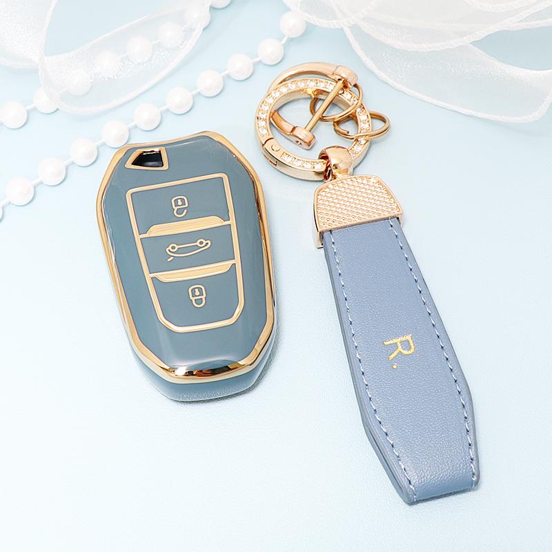 Tpu Keyless For Citroen C4 Picasso C3 C5 Aircross For Peugeot 208 308 508 2008 3008 5008 Car Key Case Cover For Ds Ds3 Ds7 Ds9