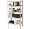 SPRINGOS® Metal Shelving Unit, Galvanized 5 Shelves 180x90x40cm - Max Load. 875 Kg