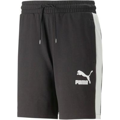Logo Print Lockere Straight Leg Shorts Herrenshorts Schwarz 620572-01
