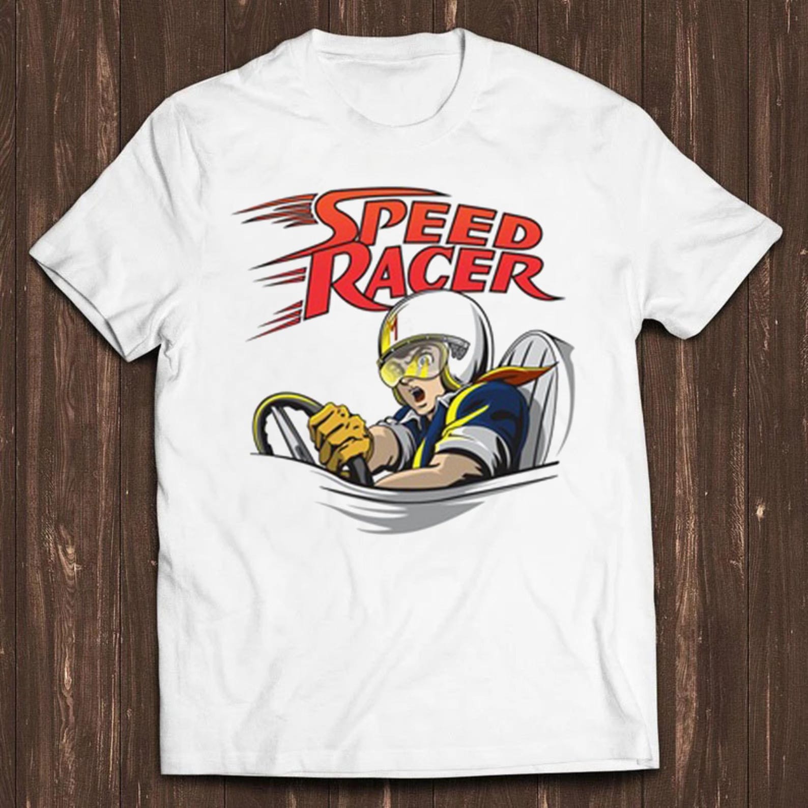 Speed Racer Go Movie Poster Best Seller Funny Meme Top Gift Tee T Shirt C1423 S