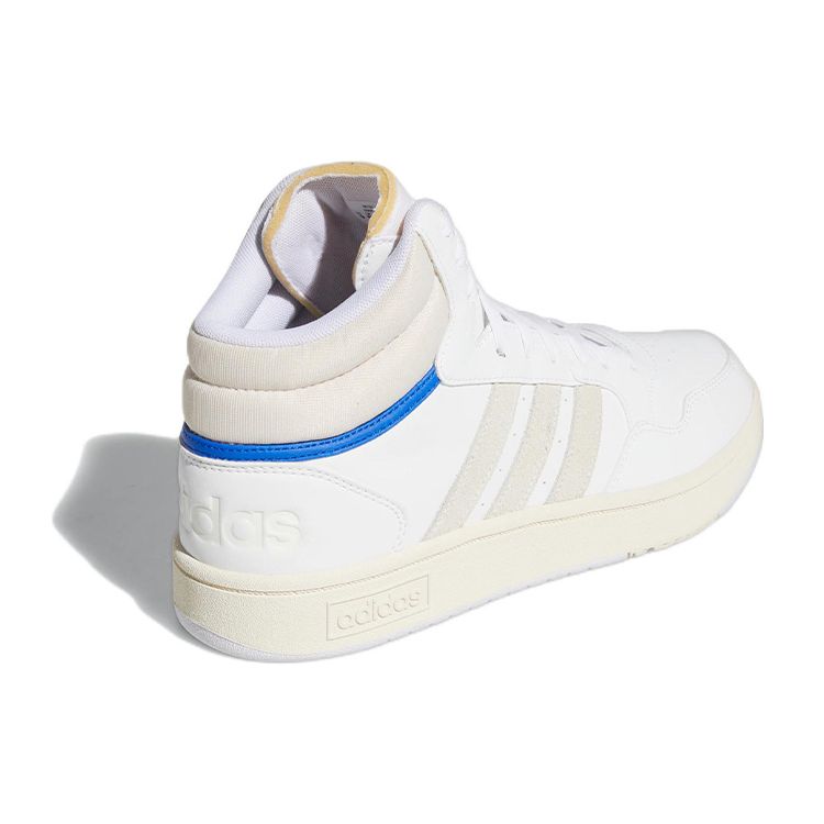 Adidas Hoops 3.0 Mid Chalk White Royal Men Sneakers Cloud-White Core-Black GZ1345