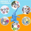 M-Modern-New Bajituo Pressing Mold 58Mm Blank Button Badge For Button Making Machine, Badge Button Press Refill, Film And Base